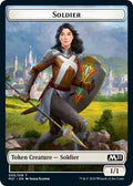 Magic: The Gathering - Core Set 2021 - Soldier // Treasure Double-sided Token - Token - Foil