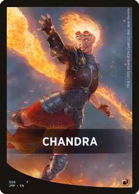 Magic: The Gathering - Jumpstart - Chandra Theme Card - Normal
