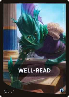 Magic: The Gathering - Jumpstart - Well-Read Theme Card - 44 - Normal