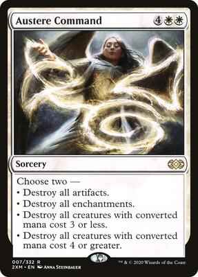 Magic: The Gathering - Double Masters - Austere Command - Rare - Foil