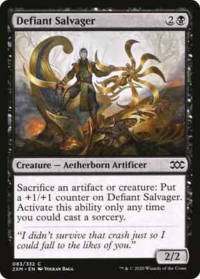 Magic: The Gathering - Double Masters - Defiant Salvager - Common - Foil