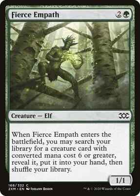 Magic: The Gathering - Double Masters - Fierce Empath - Common - Normal