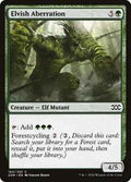 Magic: The Gathering - Double Masters - Elvish Aberration - Common - Normal