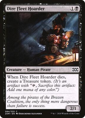 Magic: The Gathering - Double Masters - Dire Fleet Hoarder - Normal - Anime Card Craze