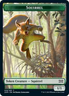 Magic: The Gathering - Double Masters - Squirrel Token - Token - Normal