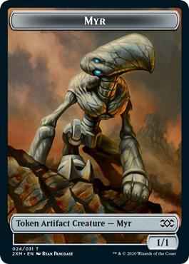 Magic: The Gathering - Double Masters - Myr (024) Token - Token - Normal