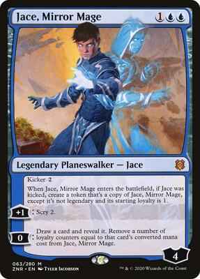 Magic: The Gathering - Zendikar Rising - Jace, Mirror Mage - Mythic - Foil