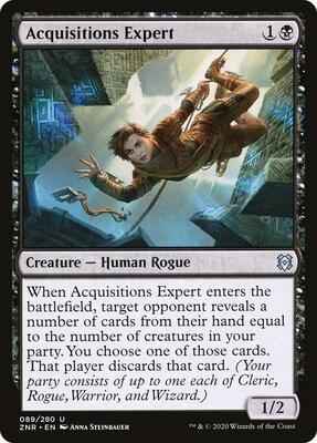 Magic: The Gathering - Zendikar Rising - Acquisitions Expert - Uncommon - Normal