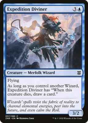 Magic: The Gathering - Zendikar Rising - Expedition Diviner - Common - Normal
