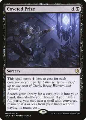Magic: The Gathering - Zendikar Rising - Coveted Prize - Rare - Normal