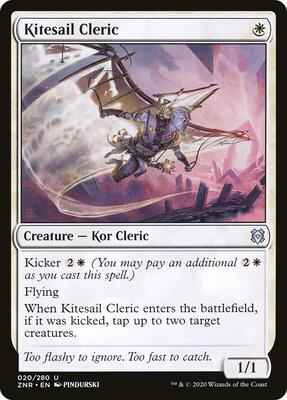 Magic: The Gathering - Zendikar Rising - Kitesail Cleric - Uncommon - Normal
