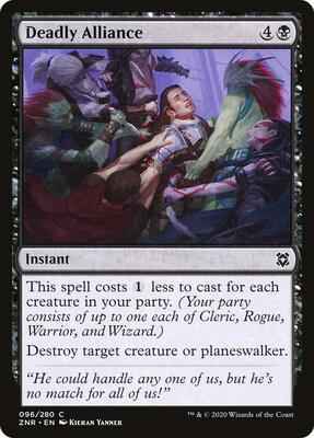 Magic: The Gathering - Zendikar Rising - Deadly Alliance - Common - Normal