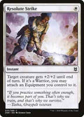 Magic: The Gathering - Zendikar Rising - Resolute Strike - Common - Normal
