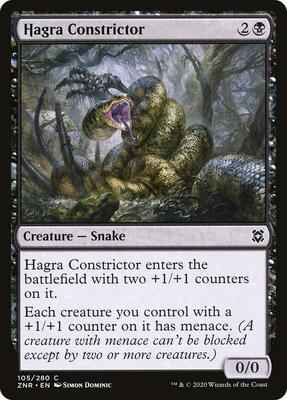 Magic: The Gathering - Zendikar Rising - Hagra Constrictor - Common - Normal