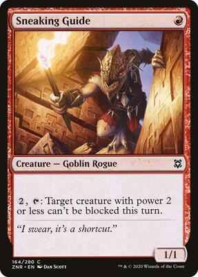 Magic: The Gathering - Zendikar Rising - Sneaking Guide - Common - Normal