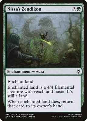 Magic: The Gathering - Zendikar Rising - Nissa's Zendikon - Common - Normal