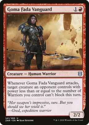 Magic: The Gathering - Zendikar Rising - Goma Fada Vanguard - Uncommon - Normal