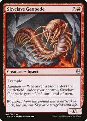 Magic: The Gathering - Zendikar Rising - Skyclave Geopede - Uncommon - Normal