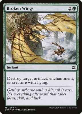 Magic: The Gathering - Zendikar Rising - Broken Wings - Common - Normal