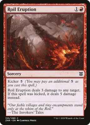 Magic: The Gathering - Zendikar Rising - Roil Eruption - Common - Normal