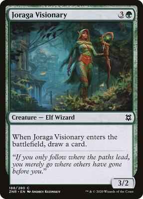 Magic: The Gathering - Zendikar Rising - Joraga Visionary - Common - Normal