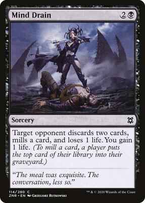 Magic: The Gathering - Zendikar Rising - Mind Drain - Common - Normal