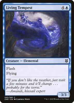 Magic: The Gathering - Zendikar Rising - Living Tempest - Common - Normal