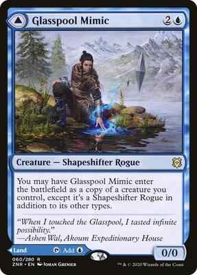 Magic: The Gathering - Zendikar Rising - Glasspool Mimic - Rare - Normal