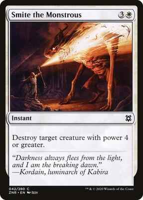 Magic: The Gathering - Zendikar Rising - Smite the Monstrous - Common - Normal