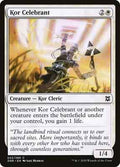 Magic: The Gathering - Zendikar Rising - Kor Celebrant - Common - Normal