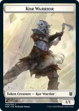 Magic: The Gathering - Zendikar Rising - Kor Warrior Token - Token - Normal