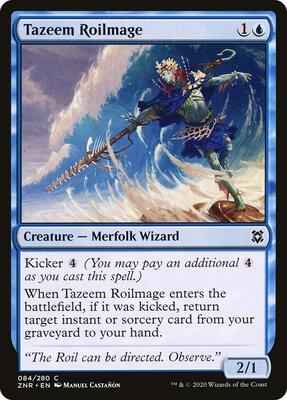 Magic: The Gathering - Zendikar Rising - Tazeem Roilmage - Common - Normal