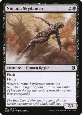 Magic: The Gathering - Zendikar Rising - Nimana Skydancer - Common - Normal
