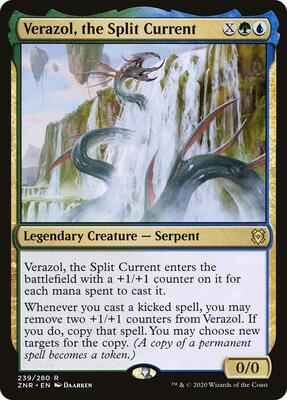 Magic: The Gathering - Zendikar Rising - Verazol, the Split Current - Rare - Normal