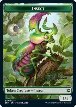 Magic: The Gathering - Zendikar Rising - Insect Token - Token - Normal