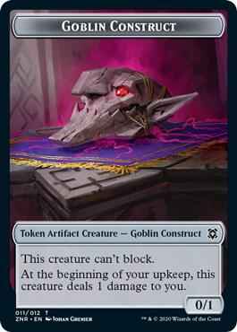Magic: The Gathering - Zendikar Rising - Goblin Construct Token - Token - Normal