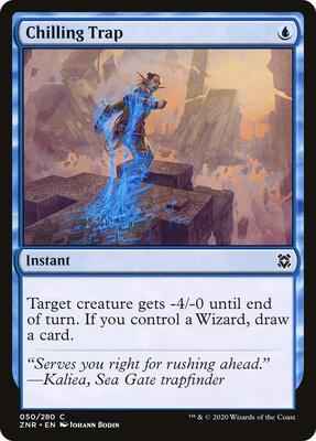 Magic: The Gathering - Zendikar Rising - Chilling Trap - Common - Normal