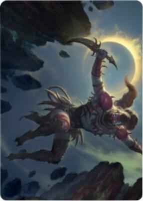 Magic: The Gathering - Art Series: Zendikar Rising - Nighthawk Scavenger Art Card - Special - Normal