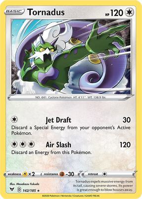 Pokemon - SWSH04: Vivid Voltage - Tornadus - Anime Card Craze