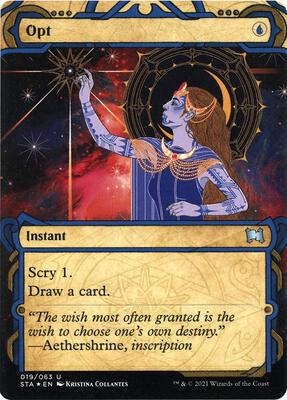 Magic: The Gathering - Strixhaven: Mystical Archives - Opt - FOIL - Anime Card Craze