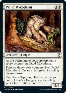 Magic: The Gathering - Time Spiral: Remastered - Pallid Mycoderm - Common - Normal