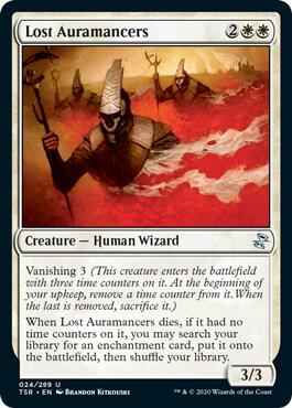 Magic: The Gathering - Time Spiral: Remastered - Lost Auramancers - Uncommon - Normal