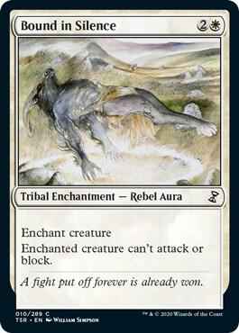 Magic: The Gathering - Time Spiral: Remastered - Bound in Silence - Common - Normal