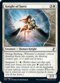 Magic: The Gathering - Time Spiral: Remastered - Knight of Sursi - Common - Normal