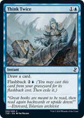 Magic: The Gathering - Time Spiral: Remastered - Think Twice - Common - Normal