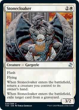 Magic: The Gathering - Time Spiral: Remastered - Stonecloaker - Uncommon - Normal