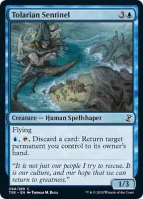 Magic: The Gathering - Time Spiral: Remastered - Tolarian Sentinel - Common - Normal