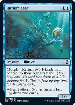 Magic: The Gathering - Time Spiral: Remastered - Fathom Seer - Common - Normal