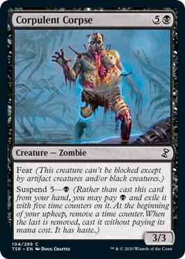 Magic: The Gathering - Time Spiral: Remastered - Corpulent Corpse - Common - Normal