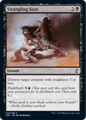 Magic: The Gathering - Time Spiral: Remastered - Strangling Soot - Common - Normal